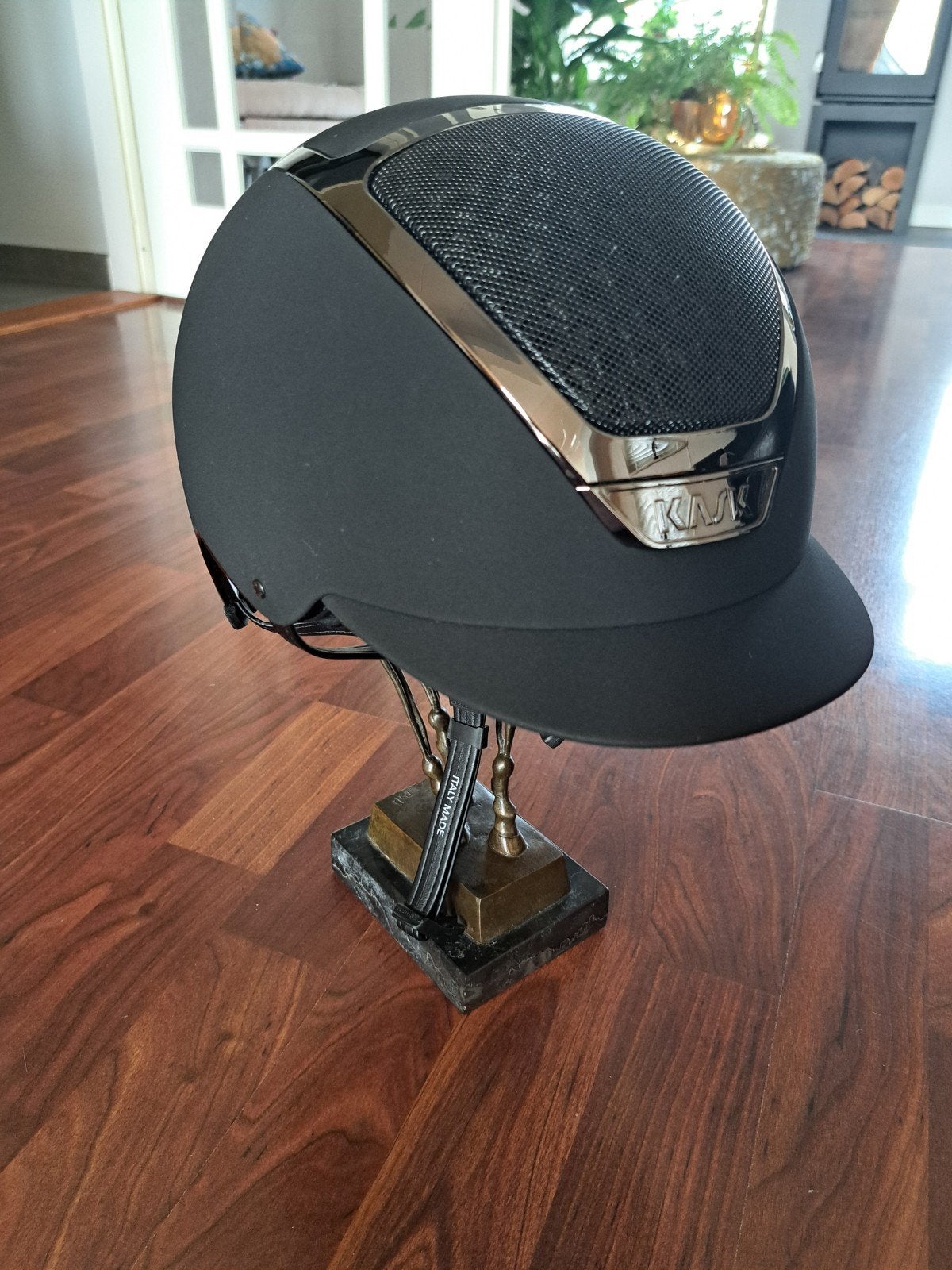 Kask Dogma chrome, Dieren en Toebehoren, Ophalen of Verzenden, Zo goed als nieuw, Dressuur