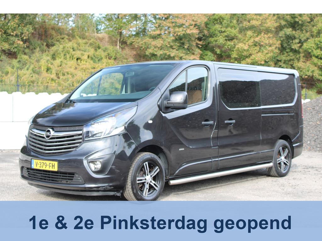 Opel Vivaro 1.6 CDTI L2H1 DC Sport EcoFlex Dubbel cabine/ le, Auto's, Voorwielaandrijving, Euro 6, 4 cilinders, Zwart