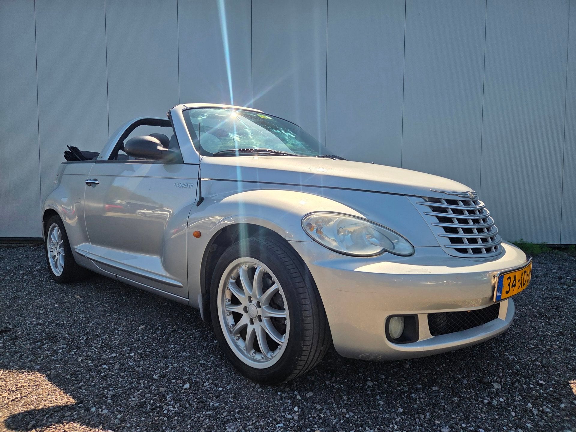 Chrysler PT Cruiser Cabrio 2.4i Limited, Auto's, Chrysler, Voorwielaandrijving, 450 kg, Gebruikt, Cabriolet