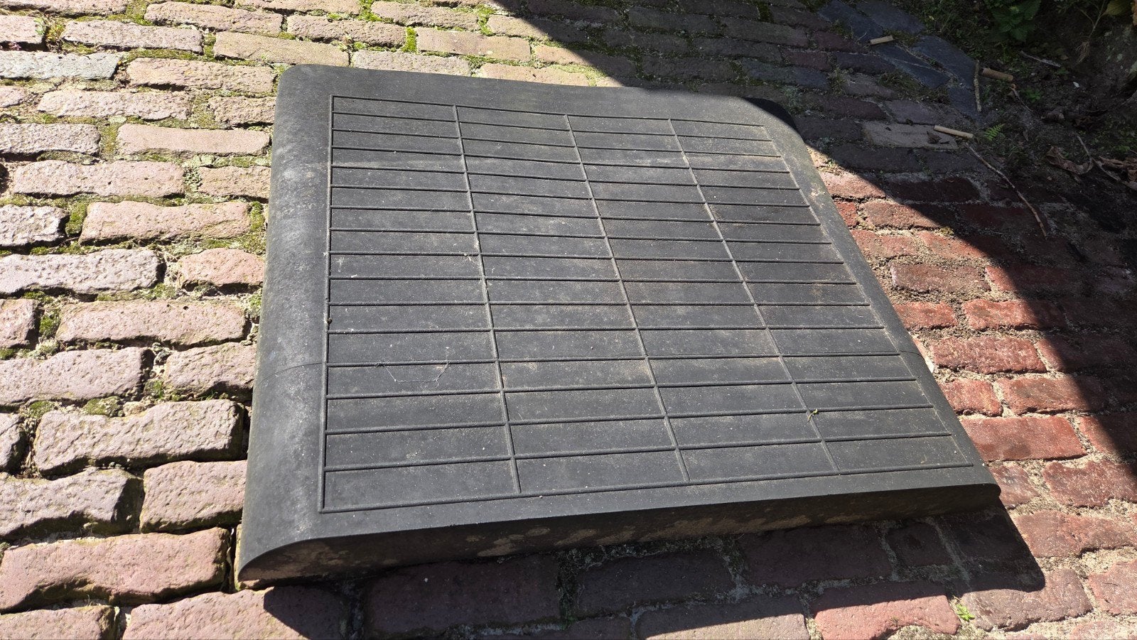 Drempelhulp / oprijplaat, Ophalen