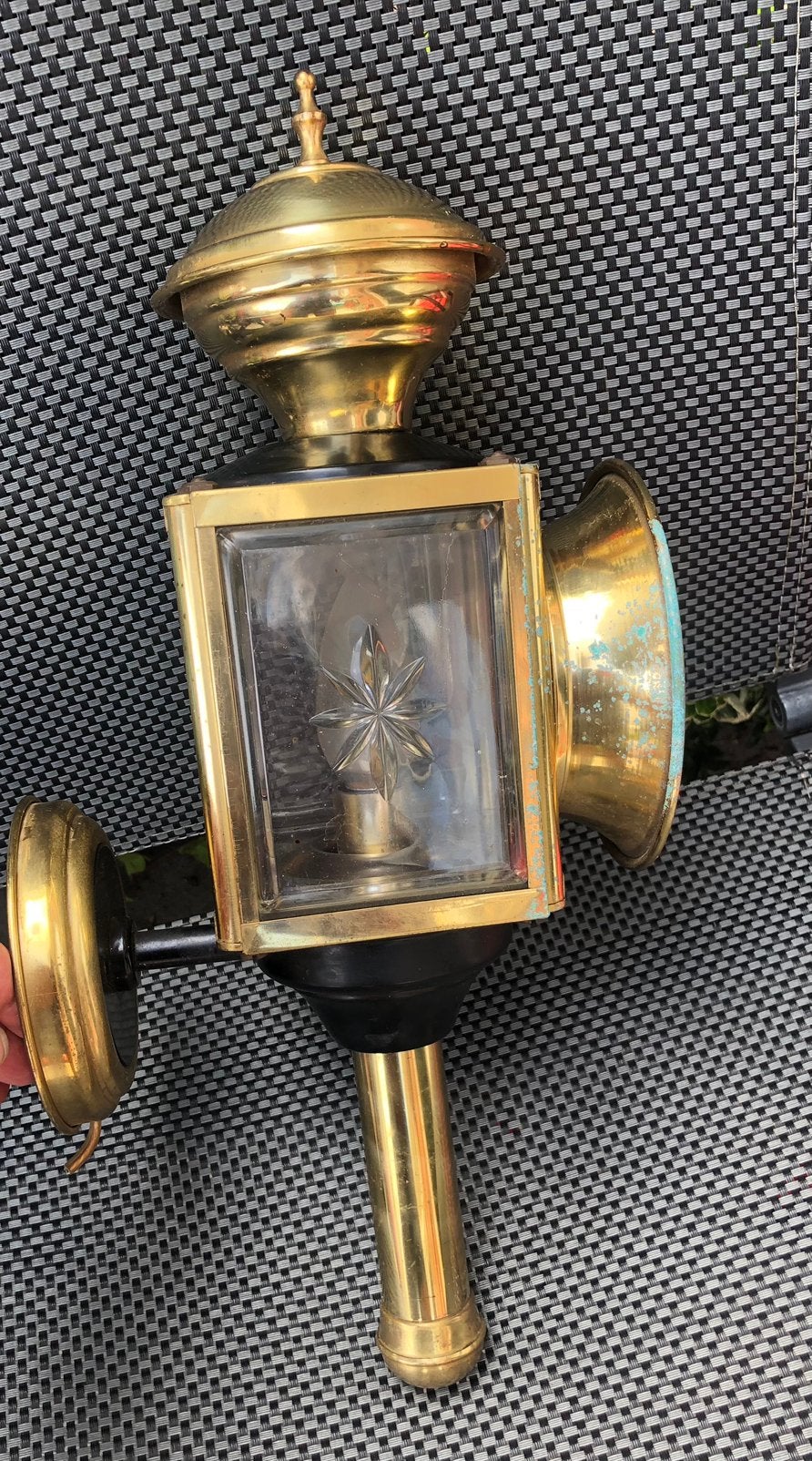 Koetslamp, Ophalen of Verzenden, Koper of Brons