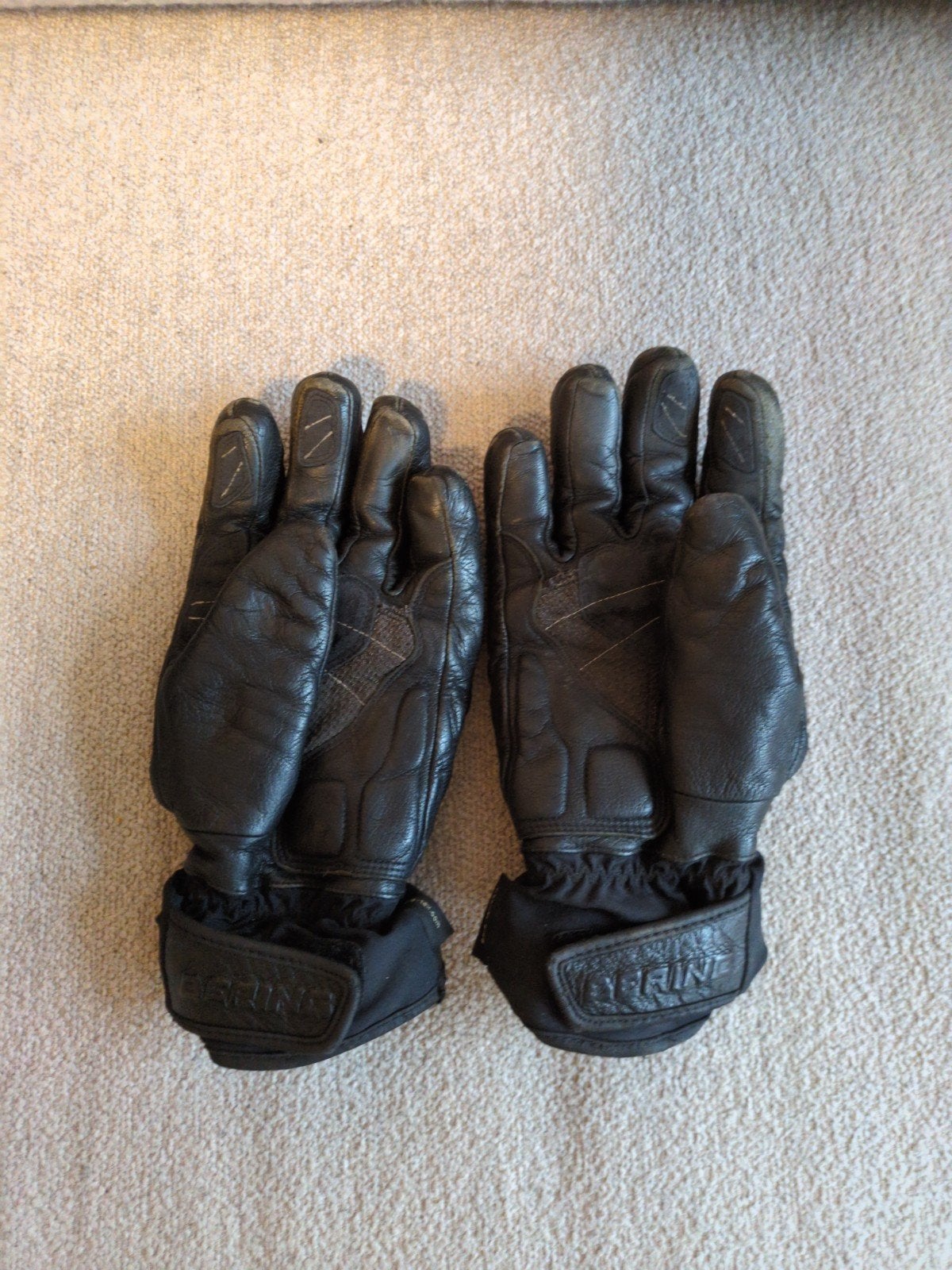 Bering Gore-Tex Motorhandschoenen - Zwart.S/M, Motoren, Kleding | Motorkleding, Ophalen of Verzenden