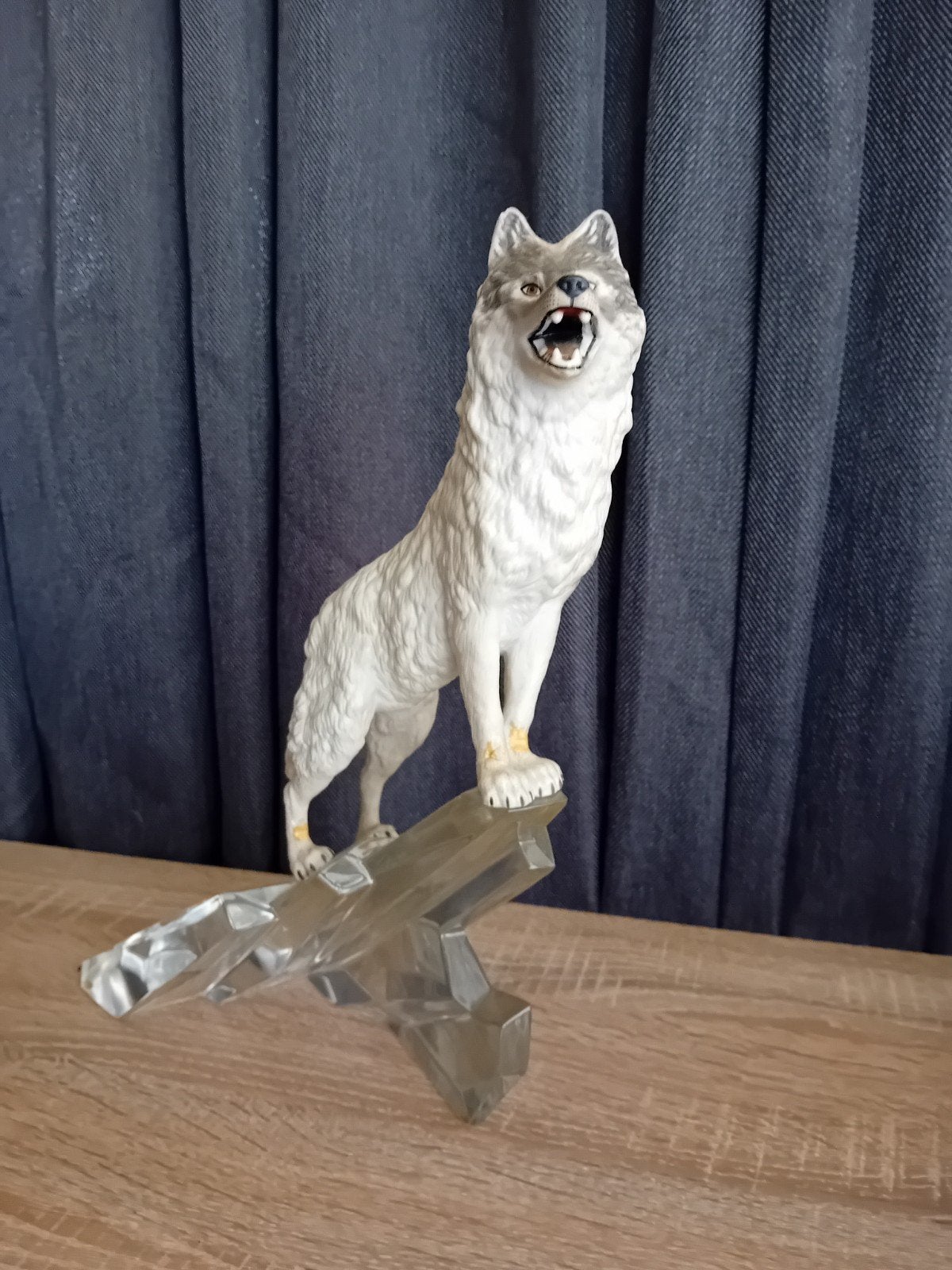cry wolf van Franklin Mint, Ophalen, Zo goed als nieuw, Dier