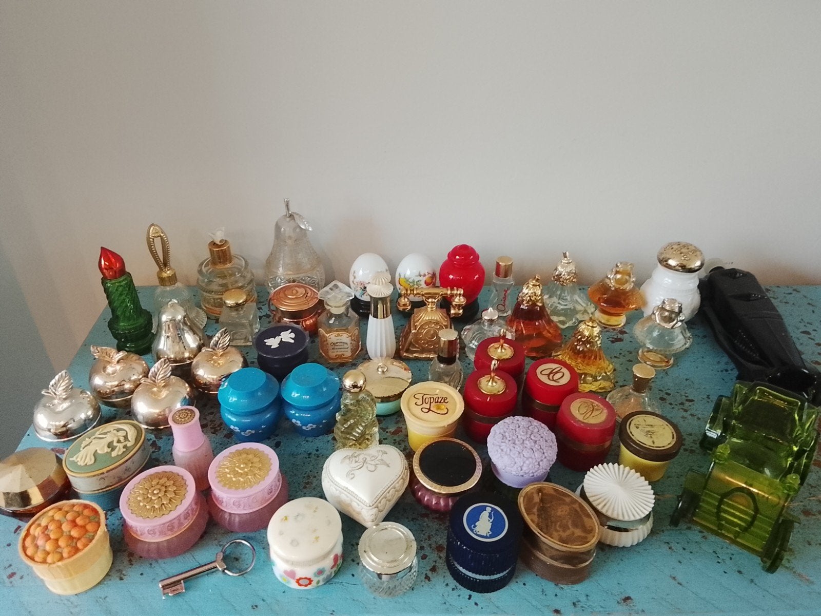 55 vintage avon lot!, Verzamelen, Ophalen of Verzenden, Parfumfles, Gevuld
