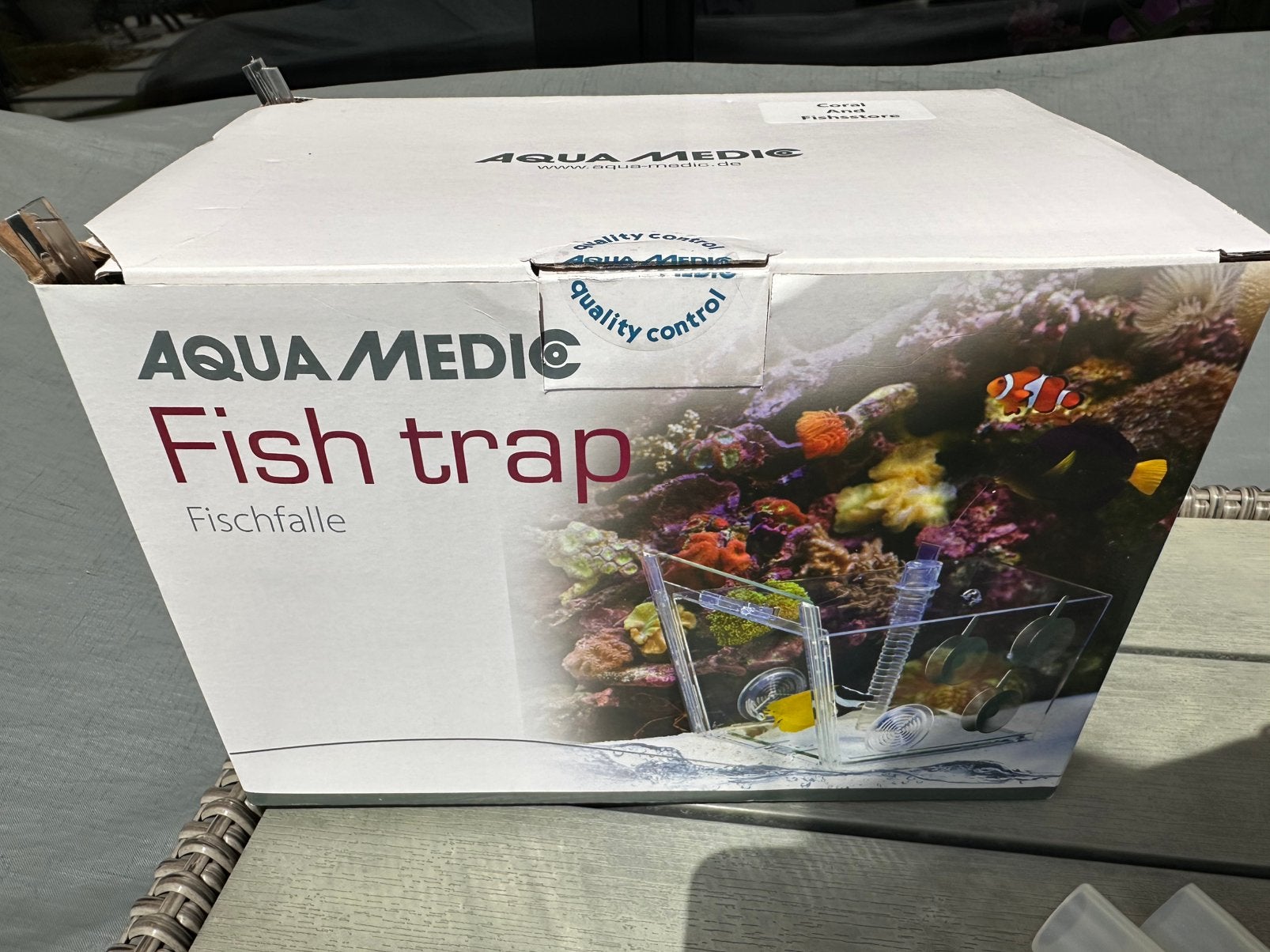 Vis val, Ophalen, Zo goed als nieuw, Overige typen, Aqua Medic