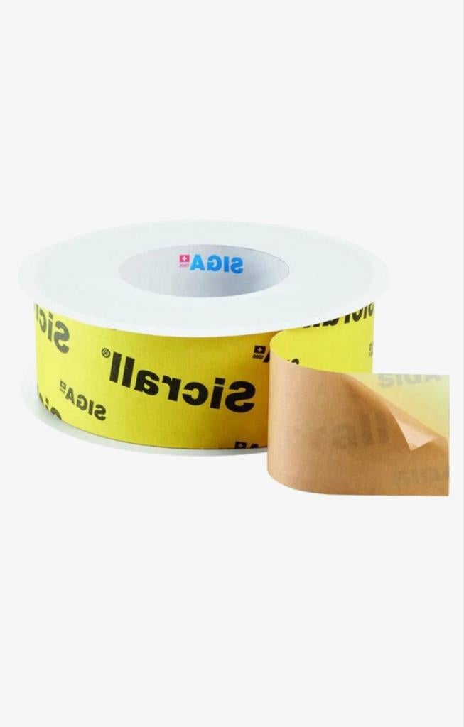 Siga Sicrall 60x40 afdichtingstape, Minder dan 4 cm, Overige materialen, Nieuw, Ophalen of Verzenden