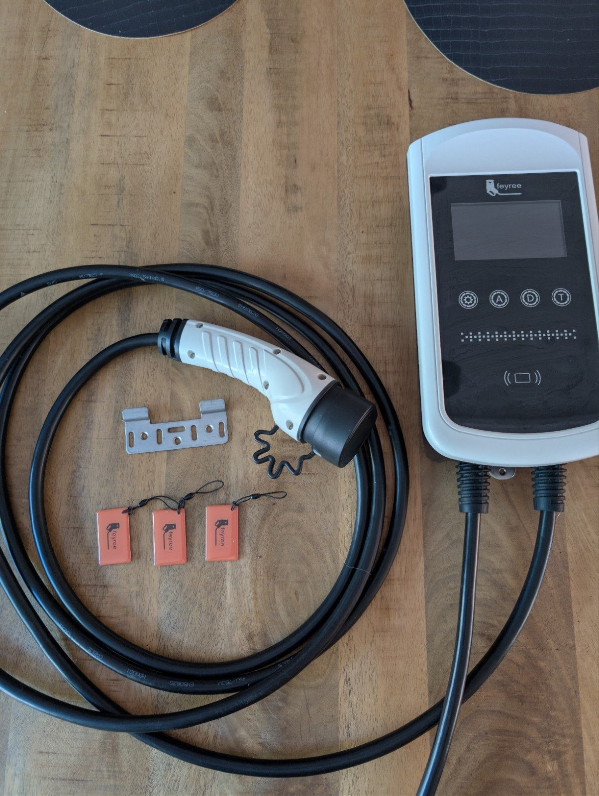 Feyree 3 fase 11kw thuislader met app en NFC, Ophalen, Nieuw, Laadpaal en Laadkabel