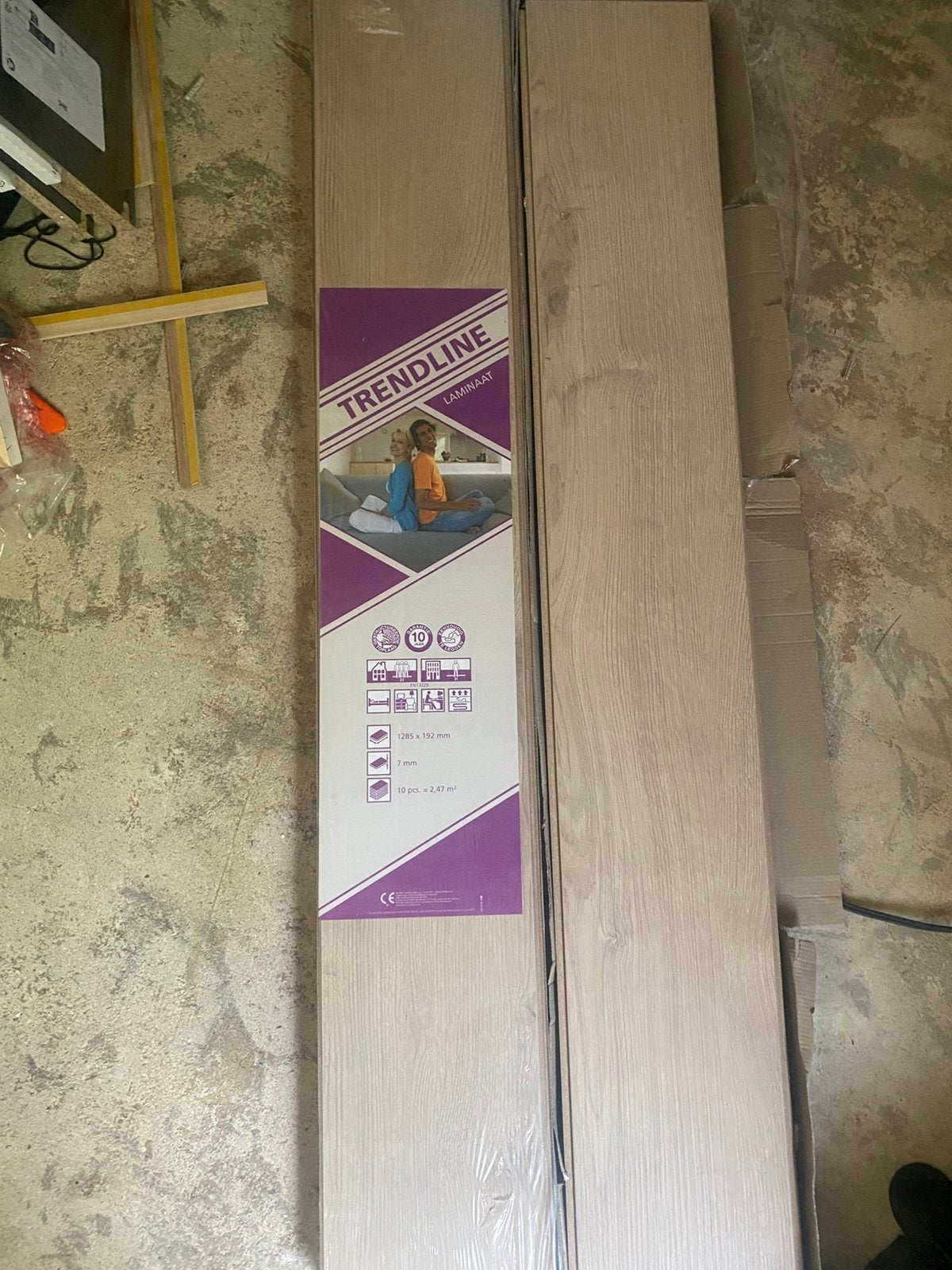 Laminaat, Ophalen, 50 tot 150 cm, Zo goed als nieuw, 10 m² of meer