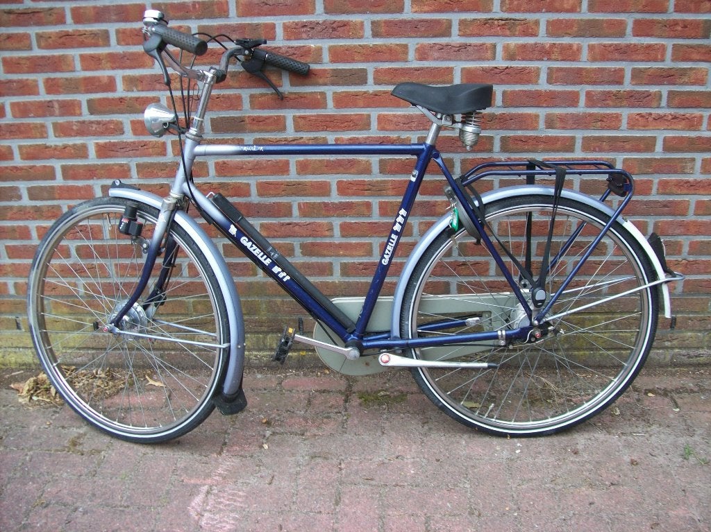 herenfiets, Ophalen, Gebruikt, Versnellingen, Gazelle