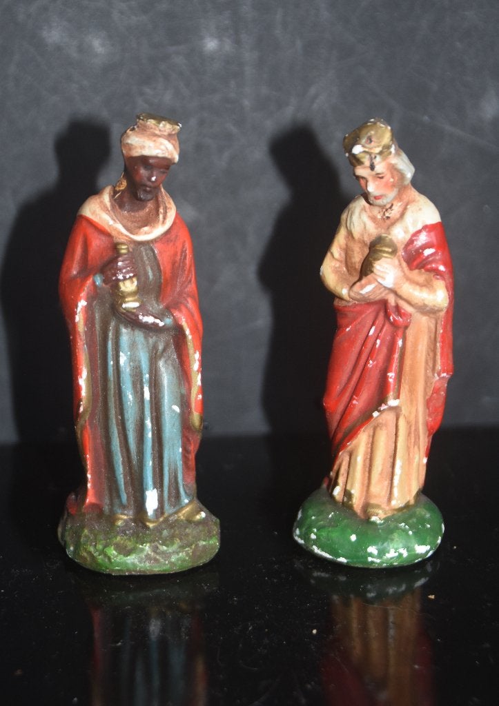 2 Koningen Kerstgroep Wijzen uit het Oosten Kerst gipsen, Diversen, Verzenden