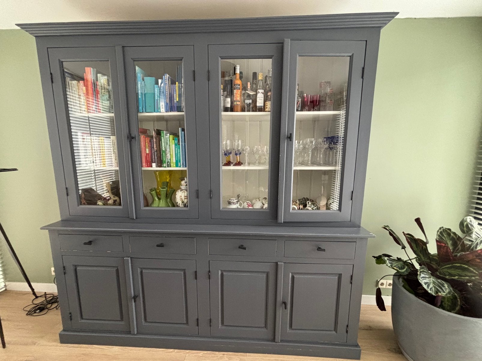 Buffet kast, Ophalen, 200 cm of meer, 200 cm of meer, Overige houtsoorten