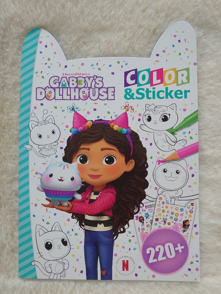 Gabby's Dollhouse Colour&Sticker, Verzenden, Nieuw, Non-fictie