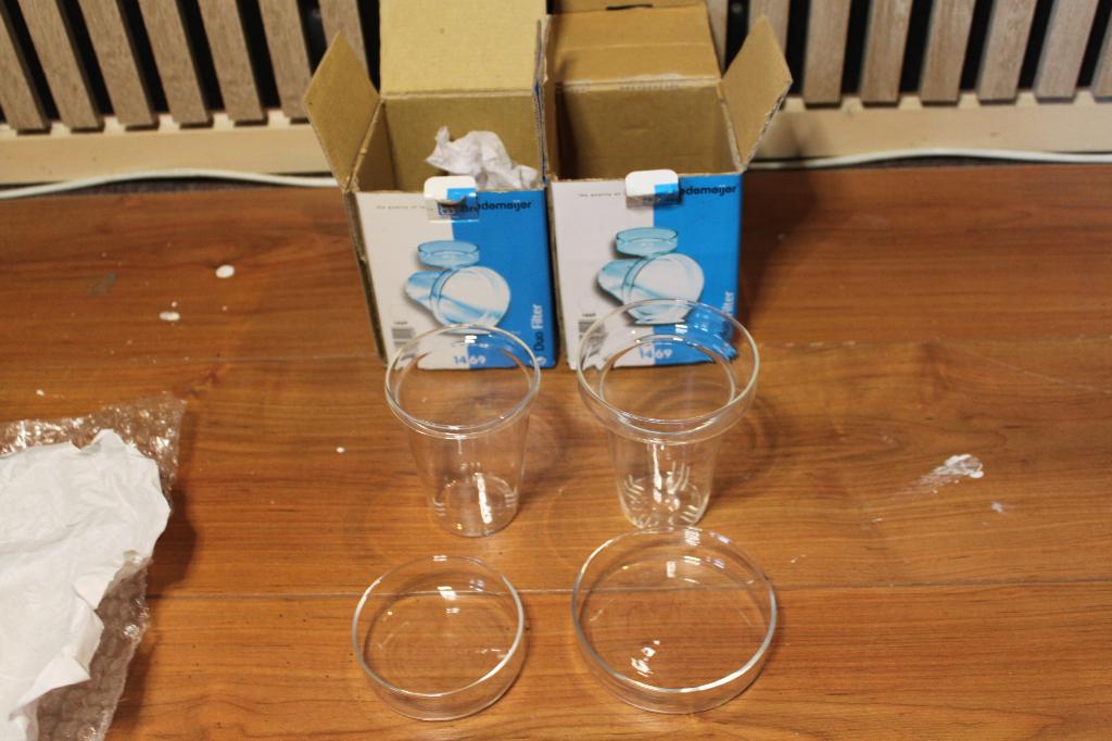 2 Bredemeijer duo filters, Glas of Glazen, Nieuw, Ophalen of Verzenden, Glas