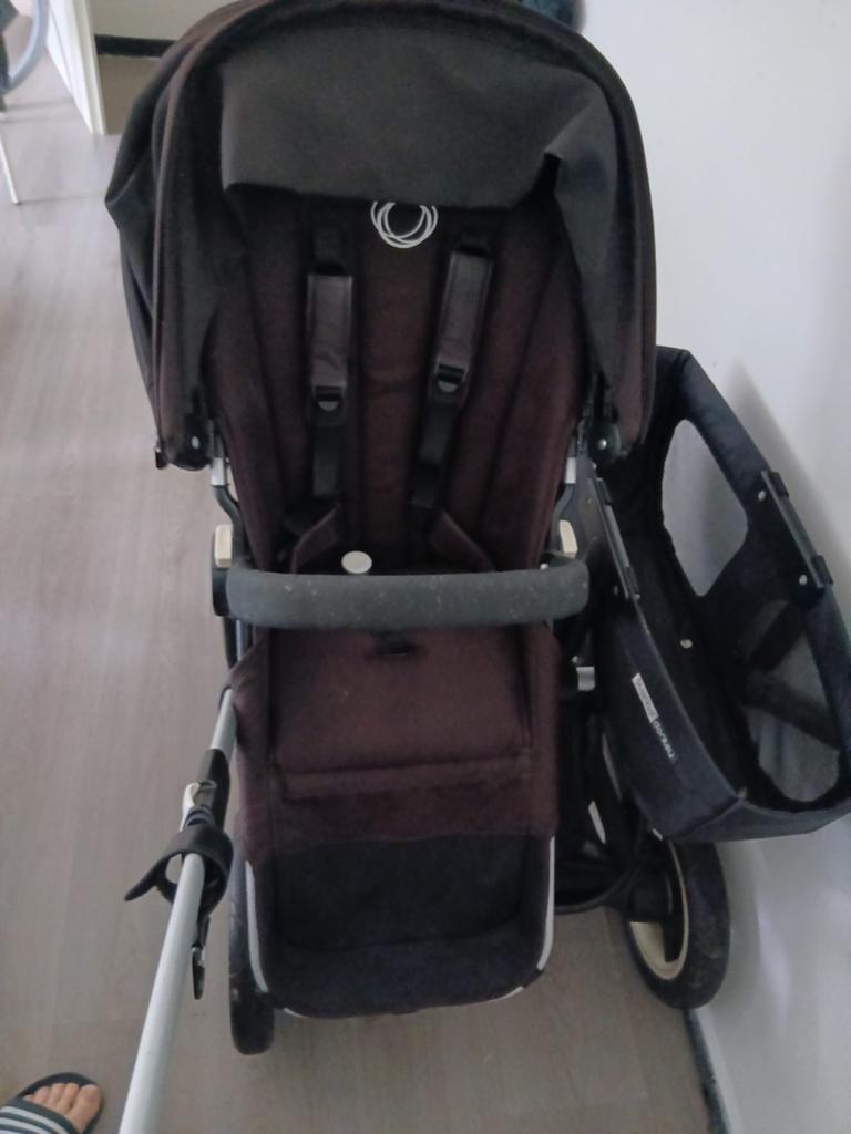 Bugaboo donkey duo, Ophalen of Verzenden, Gebruikt, Regenhoes