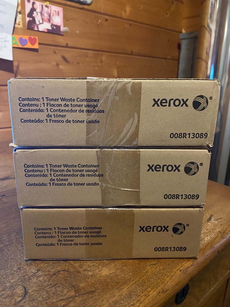 3x Nieuw Xerox Waste Toner Container 008R13089, Ophalen of Verzenden, Nieuw, Overige typen, Xerox