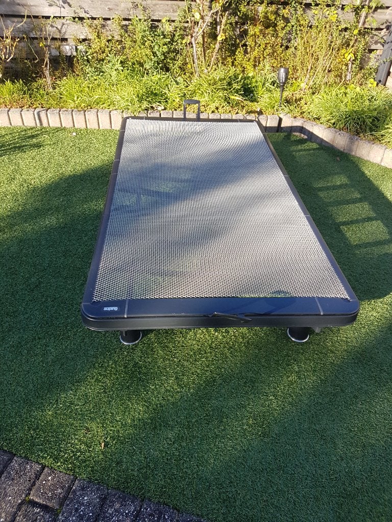Auping Royal 100x200cm.   4 motoren, support, hooft-voetbord, Ophalen, Eenpersoons, Bedbodem, 200 cm