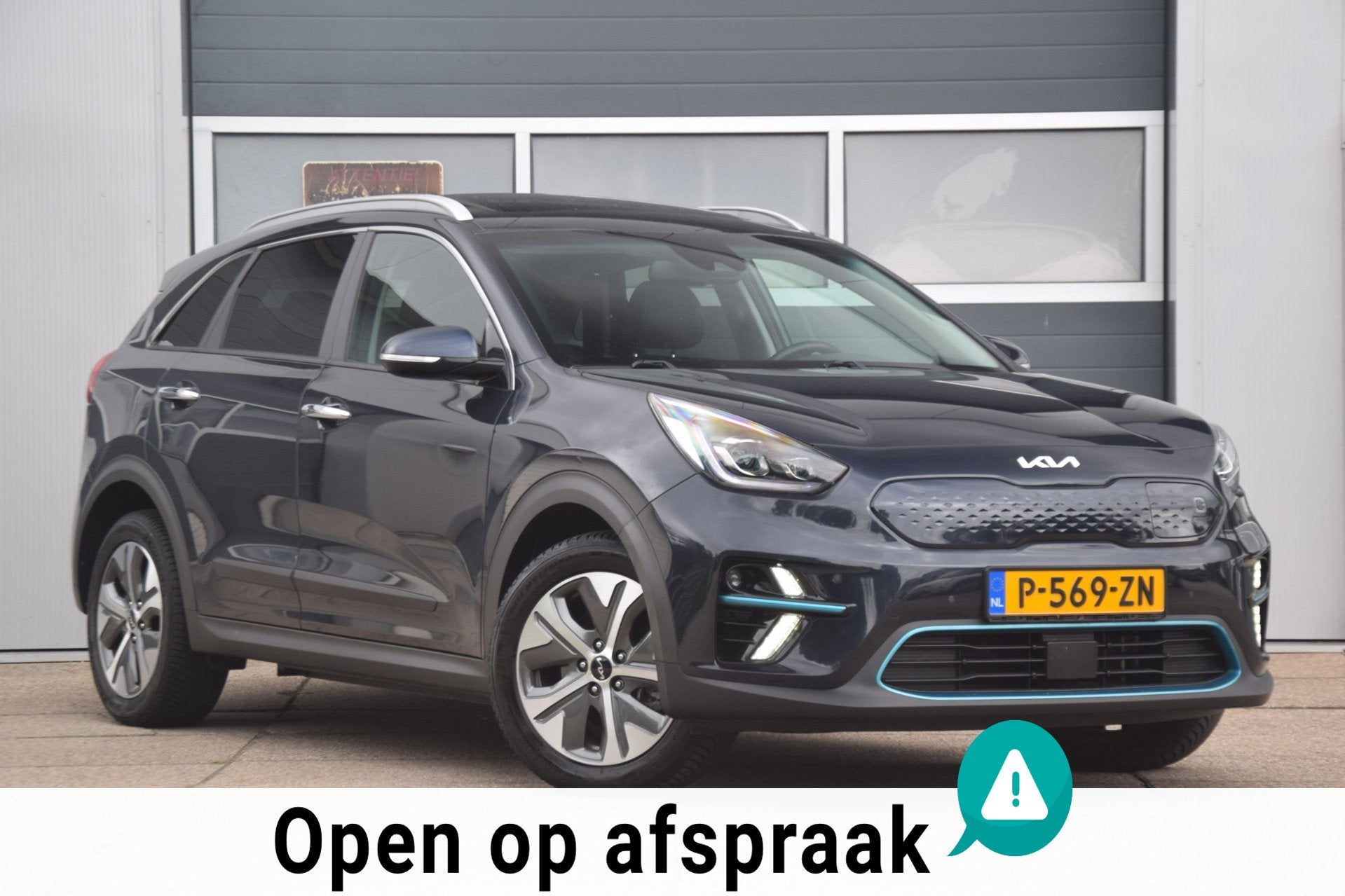 Kia E-Niro DynamicPlusLine 64 kWh OPENDAK/WARMTEPOMP/STOELVE, Auto's, Kia, Bedrijf, Te koop, Niro, ABS, Achteruitrijcamera, Airbags