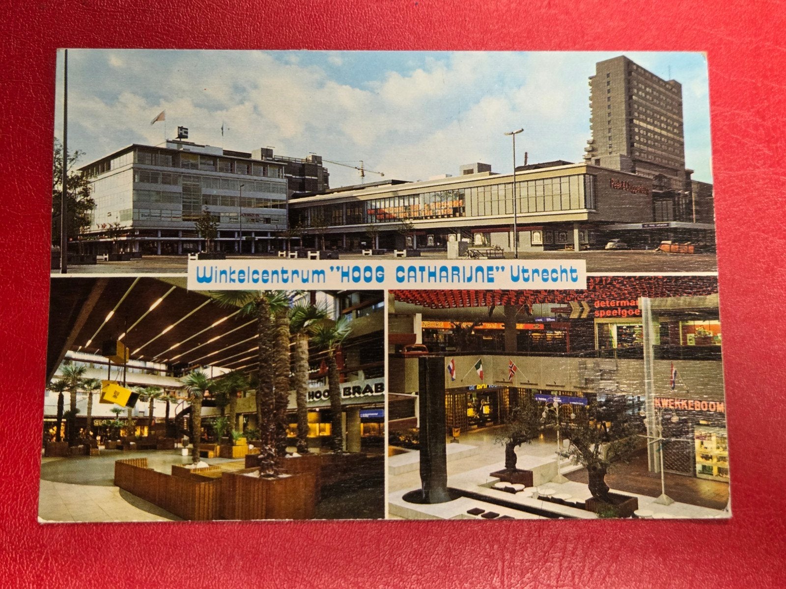 Utrecht Winkelcentrum Hoog Catherijne 3-luik, Ophalen of Verzenden, Utrecht