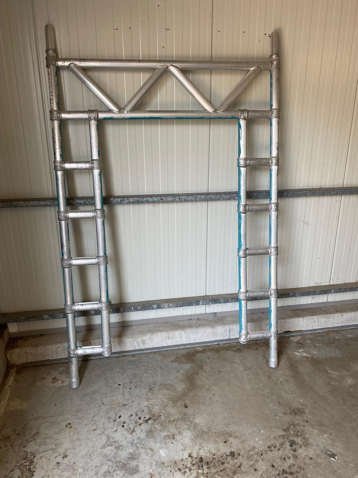 Doorloopframe doorloopframes 135 cm Skyworks Altrex ASC Euro, Ophalen, Rolsteiger of Kamersteiger, 5 meter of hoger