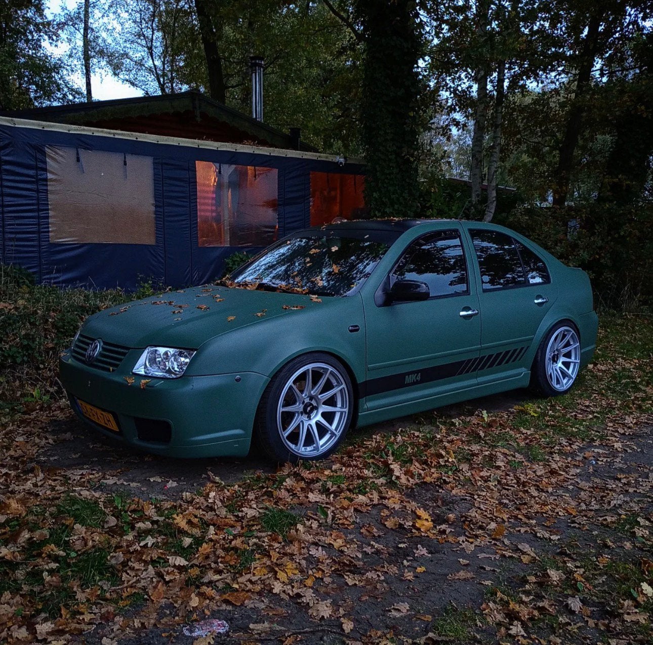 Dikke Volkswagen Bora 1.6 77KW 2000 Groen, Voorwielaandrijving, 1200 kg, Handgeschakeld, Particulier