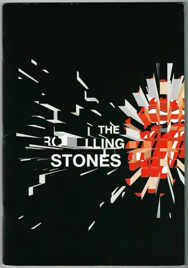 Rolling Stones A Bigger Bang Tour Programma Boek 2005, Ophalen of Verzenden, Zo goed als nieuw, Boek, Tijdschrift of Artikel