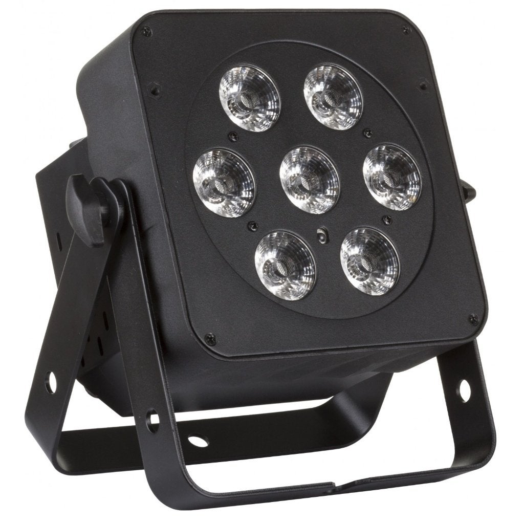 JB Systems LED PLANO 6in1 - 7 RGBWA + UV leds van 12W, Geluidgestuurd, ., Nieuw, Ophalen of Verzenden