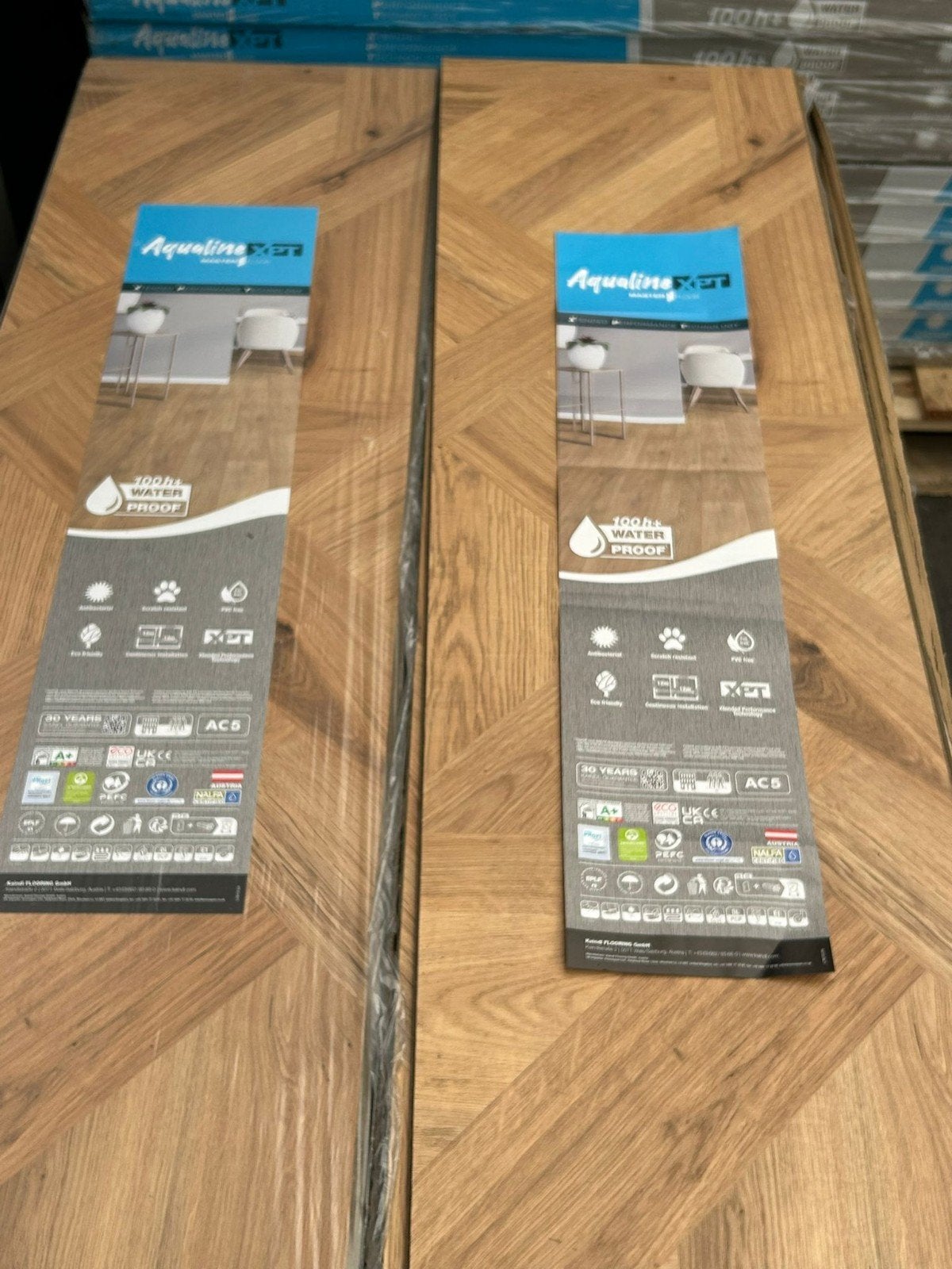 Nieuw Masterfloor AQUAline XPT S Laminaat Oak Milano Reale, Doe-het-zelf en Verbouw, Vloerdelen en Plavuizen, Ophalen, 50 tot 150 cm