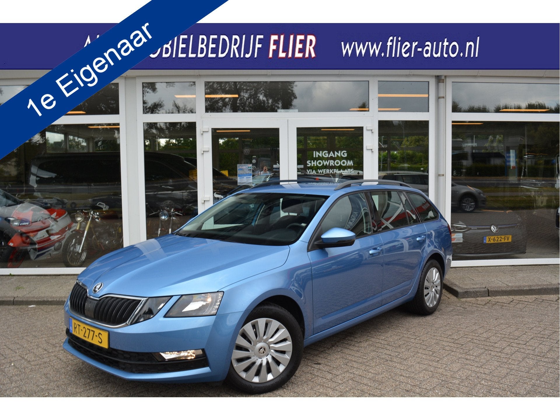 Skoda Octavia Combi 1.0 116PK TSI Greentech Ambition DSG | C, Stof, 116 pk, Origineel Nederlands, 630 kg