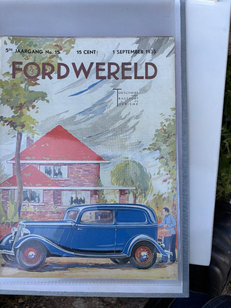 Fordwereld 1935 nr 15, Ophalen of Verzenden, Gelezen, Ford