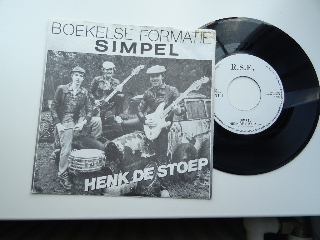 BOEKELSE FORMATIE_SIMPEL Henk de stoep, Cd's en Dvd's, Vinyl | Nederlandstalig, Overige formaten, Ophalen of Verzenden, Zo goed als nieuw