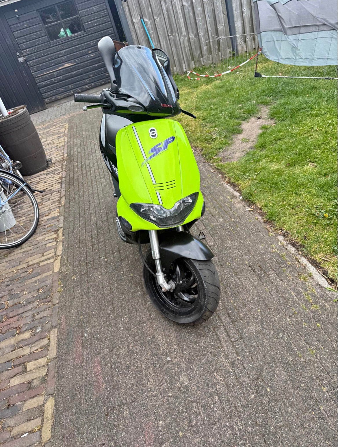 Gillera runner 70cc, Fietsen en Brommers, Scooters | Piaggio, Ophalen of Verzenden, Zo goed als nieuw, Tweetakt