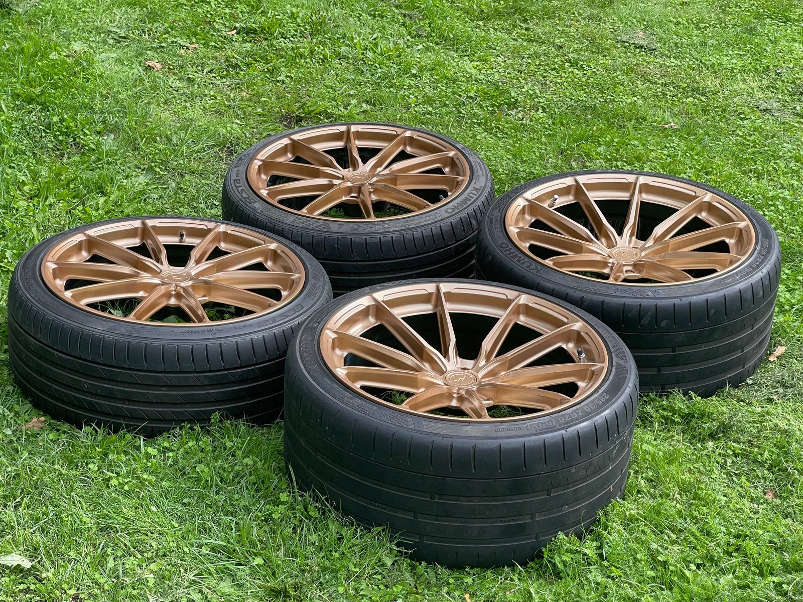 JR37 20 inch velgen met Kumho Ecsta PS71 banden, Banden en Velgen, Ophalen of Verzenden, Personenwagen, 20 inch