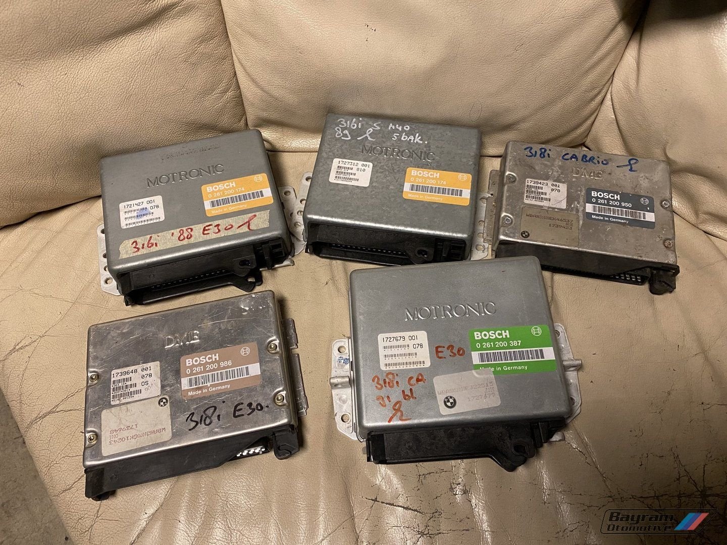 Bmw E30 Ecu diverse 316i 318i coupe cabrio 3-serie computer, Gebruikt, -, -, Ophalen of Verzenden