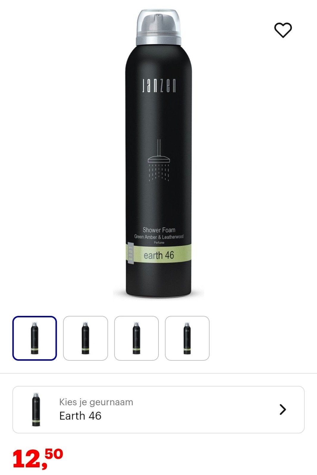 Nieuw!! Janzen Earth 46 Shower Foam, Ophalen of Verzenden, Nieuw, Bad & Douche