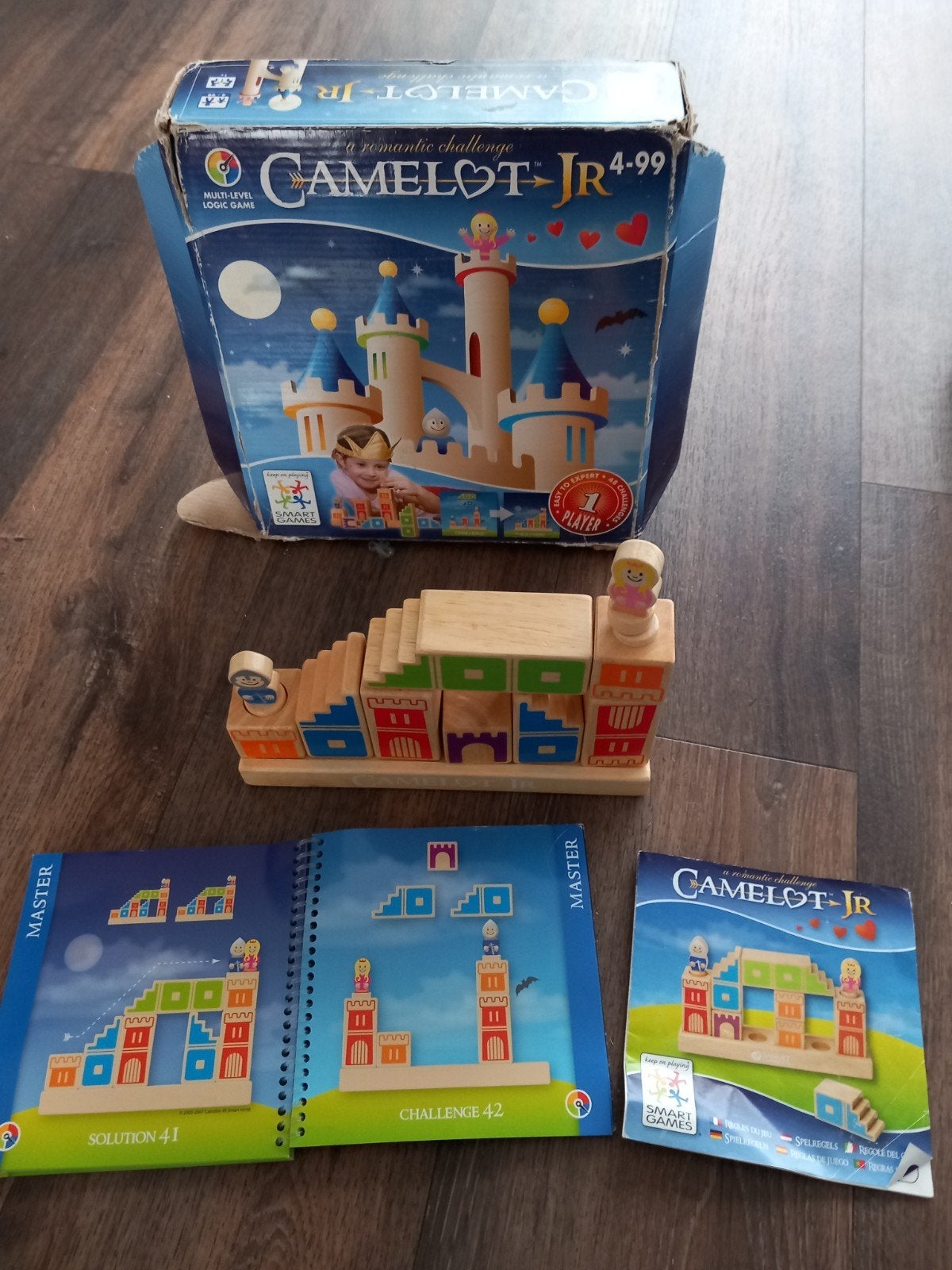 Smartgames Camelot Jr. - Compleet Puzzelplezier, Ophalen, Gebruikt, Bouwen