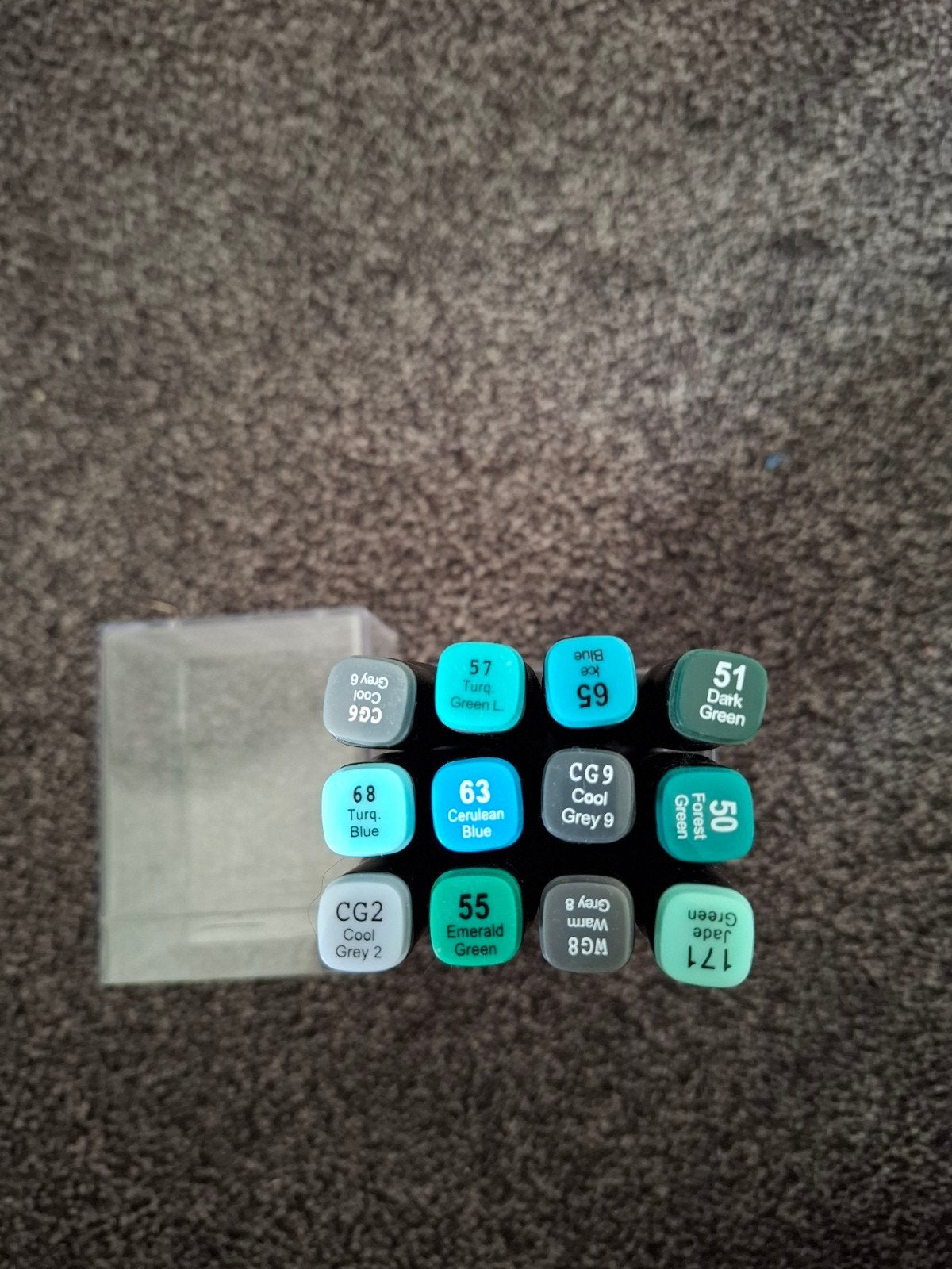 Twinmarker stiften set - Diverse kleuren, Ophalen of Verzenden, Zo goed als nieuw, Potlood of Stift