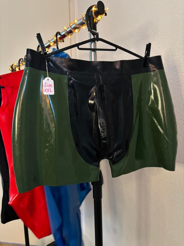 Boxer / Latex / Maat XXL, Verzenden, Groen, Boxer