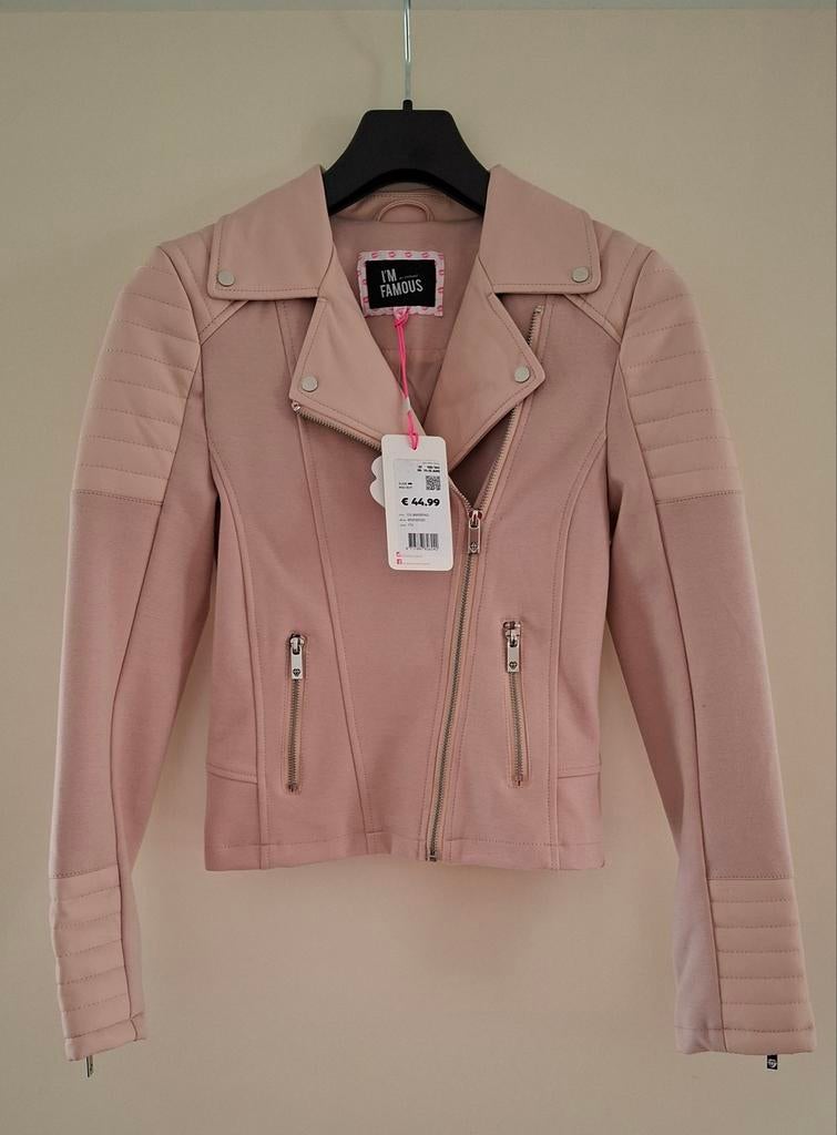 Roze bikerjack van CoolCat, maat 158/164 (11-13 jaar), Nieuw, Ophalen of Verzenden, Coolcat, Roze