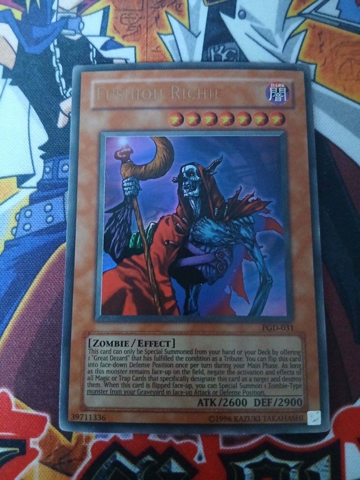 Fushioh Richie - Ultra Rare PGD - Yu-Gi-Oh, Hobby en Vrije tijd, Verzamelkaartspellen | Yu-gi-Oh!, Ophalen of Verzenden, Zo goed als nieuw