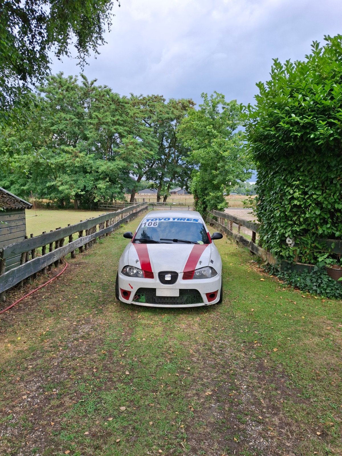 seat ibiza raceauto, Ophalen