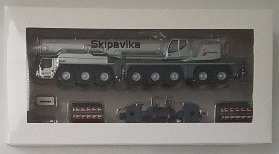 Liebherr LTM1450-8.1 Skipavika - Nieuw - Schaal 1:87, Ophalen of Verzenden, Nieuw, Hijskraan, Tractor of Landbouw