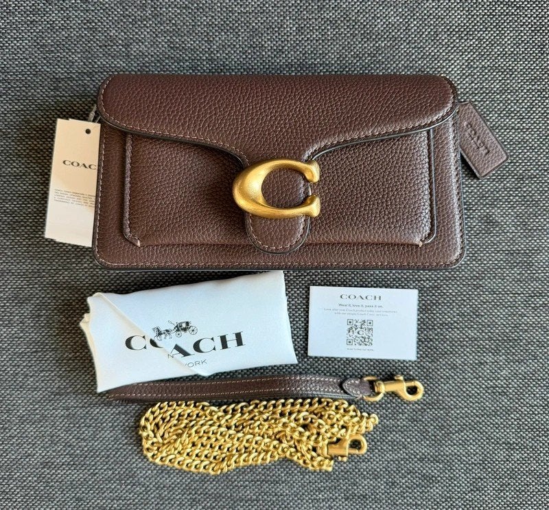 Coach Tabby 19 tas. Nieuw, origineel met labels., Ophalen of Verzenden, Nieuw, Bruin, Handtas