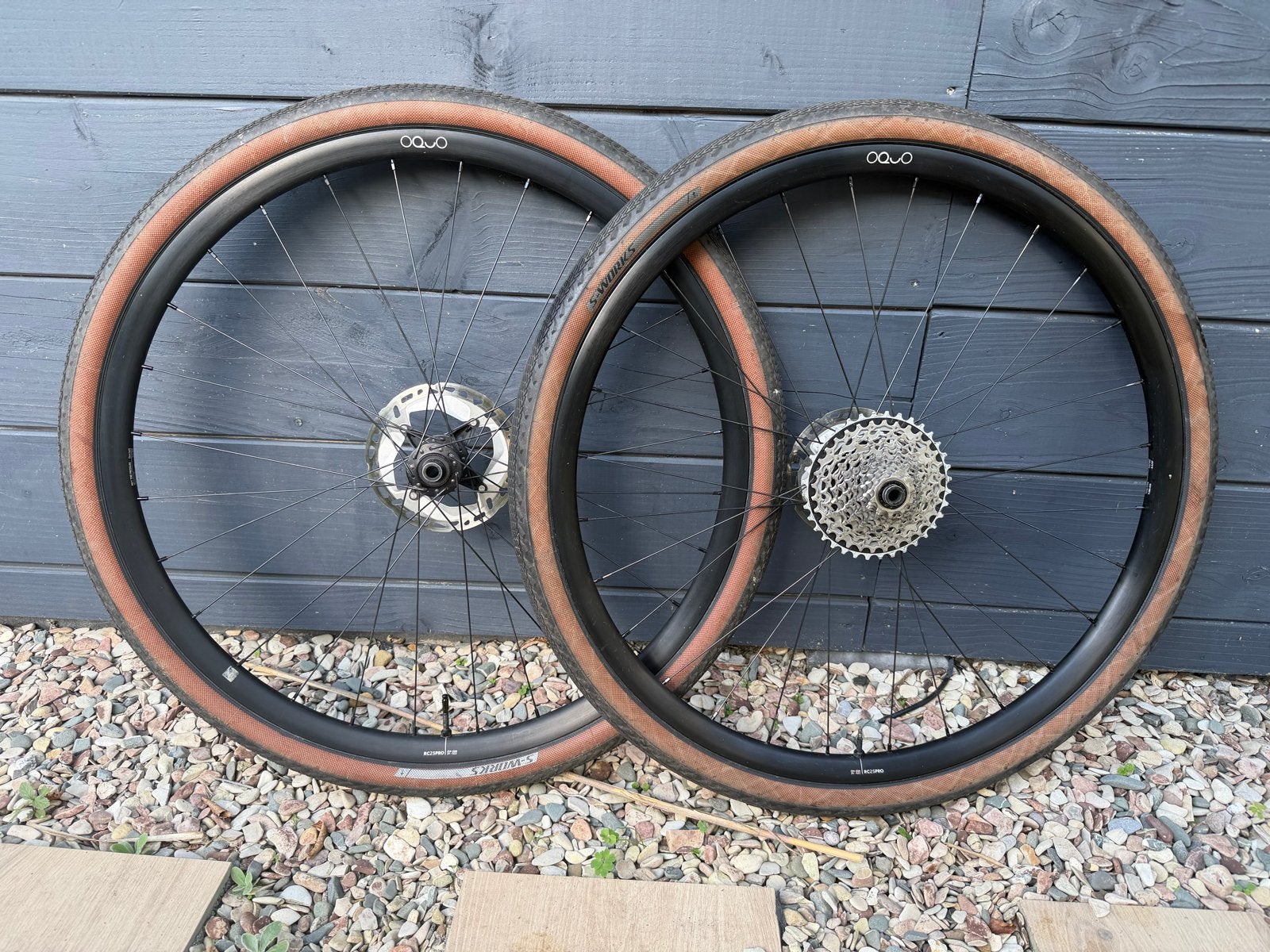 Oquo wielset Race / Gravel RC25PRO, Ophalen of Verzenden, Gebruikt, Gravelbike, Wiel