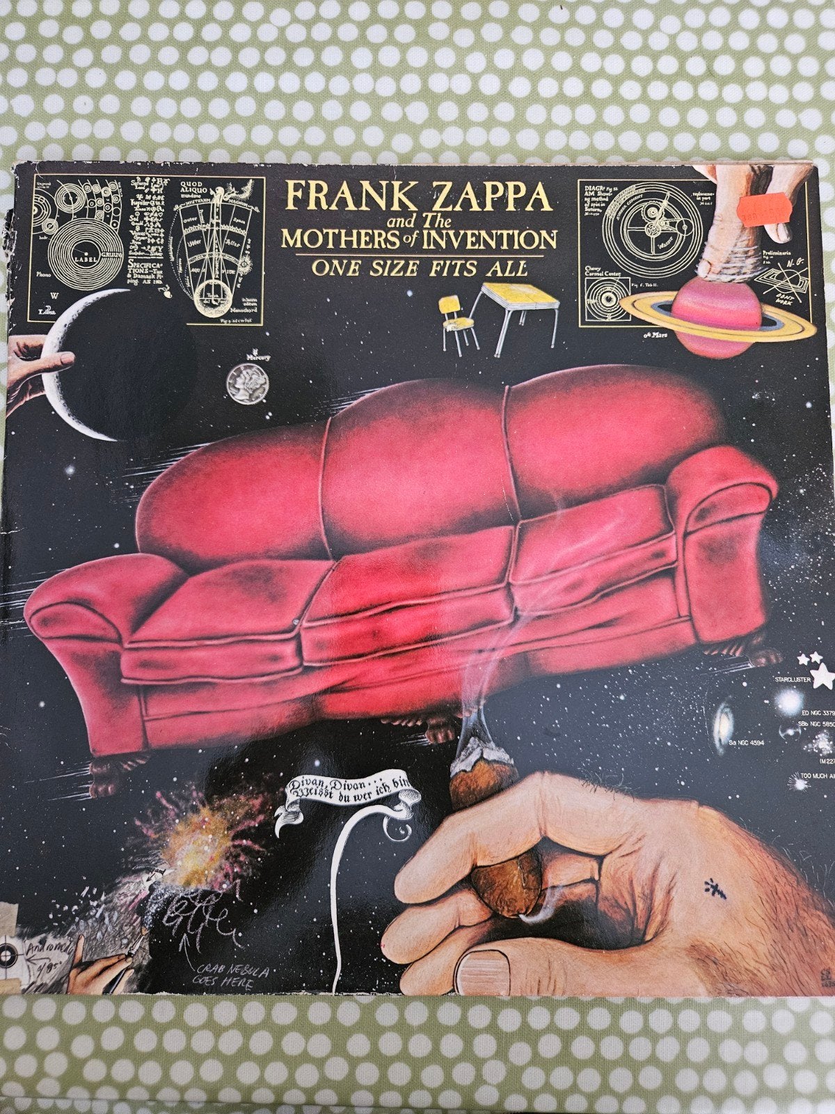 Frank Zappa - One Size Fits All LP (1975), Ophalen of Verzenden, Gebruikt, 12 inch, LP