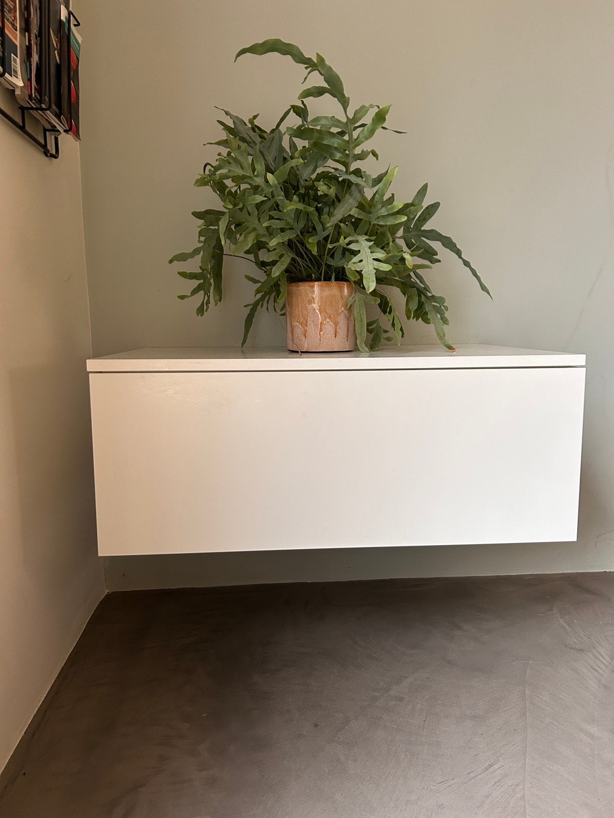 Zwevend tv-meubel/audiokast, Ophalen of Verzenden, Zo goed als nieuw, 25 tot 50 cm, Minder dan 100 cm
