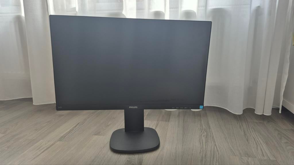 Philips monitor 243S7E, Philips, Gebruikt, Ophalen of Verzenden, In hoogte verstelbaar