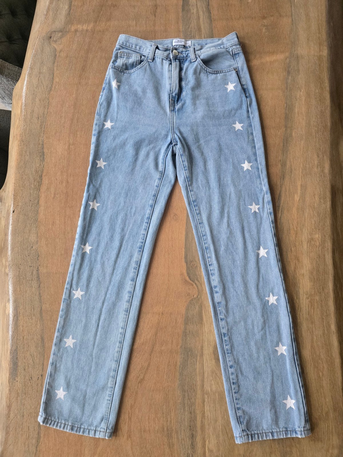 Redial Jeans met Sterrenprint - Maat 38, Redial, Blauw, Ophalen of Verzenden, Zo goed als nieuw