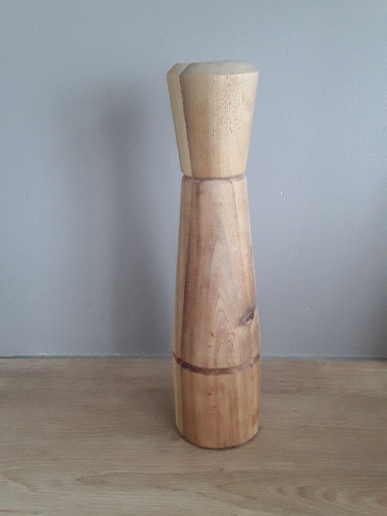 Houten peper molen, Ophalen, Gebruikt, Hout