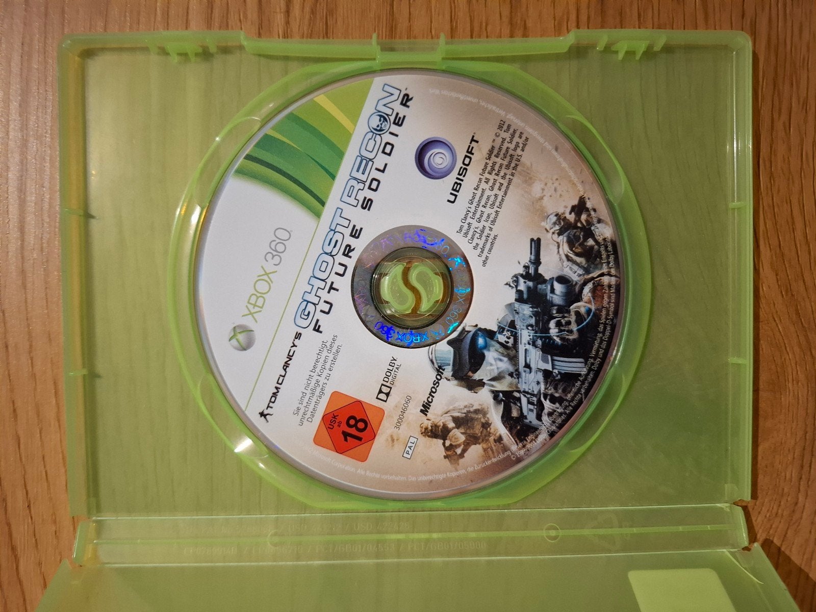 Tom Clancy's Ghost Recon Future Soldier Xbox 360 (disc), Online, Gebruikt, Vanaf 18 jaar, Shooter