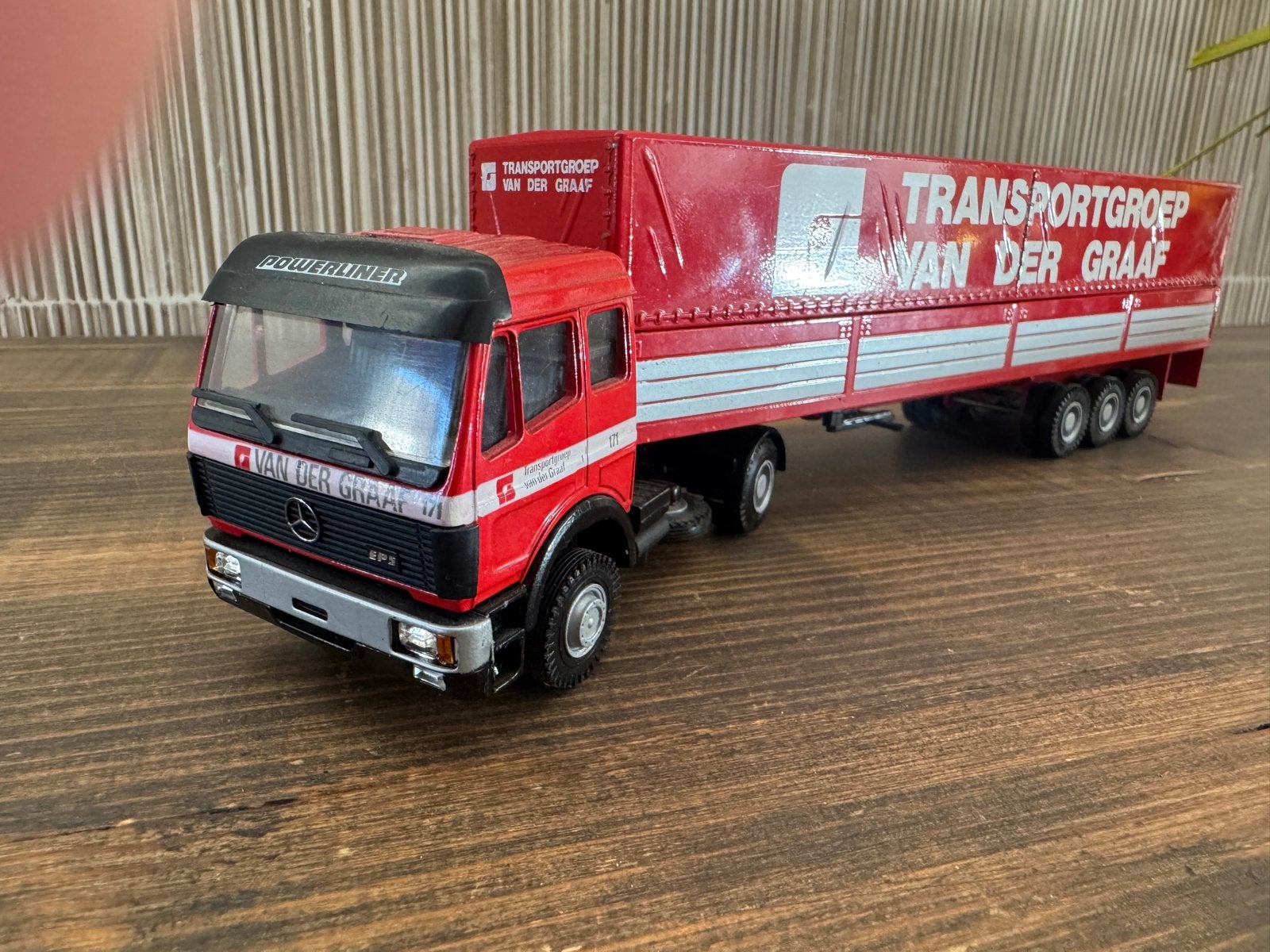 Lion Car nr 70 Transportgroep Van der Graaf vrachtwagen, Ophalen of Verzenden, Gebruikt
